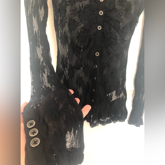 Free People lace blouse (S) - Picture 6 of 15